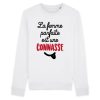 Sweat Adulte La femme parfaite est une connasse