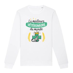 Sweat Adulte La meilleure veterinaire du monde