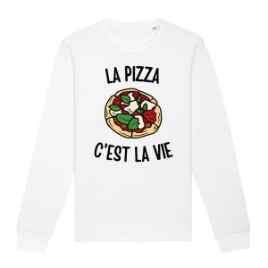 Sweat Adulte La pizza c’est la vie