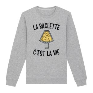 Sweat Adulte La raclette c’est la vie