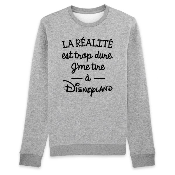 Sweat Adulte La realite est trop dure