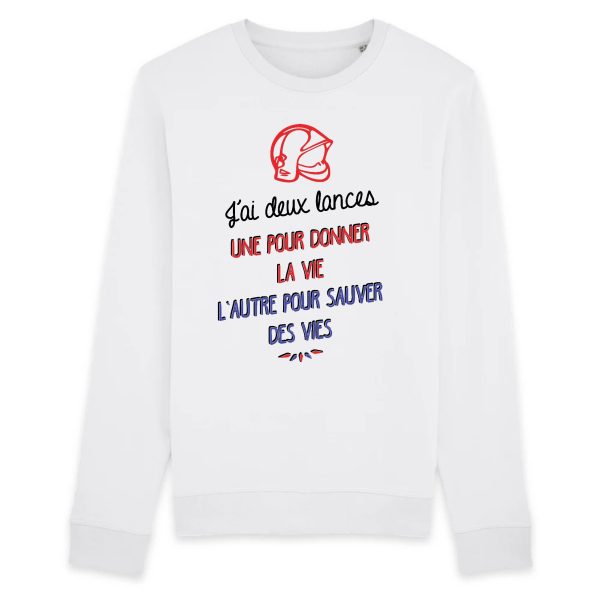 Sweat Adulte Lance de pompier