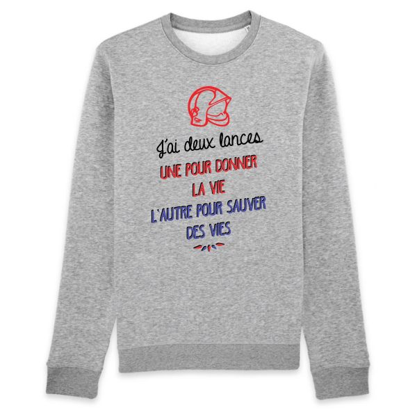 Sweat Adulte Lance de pompier