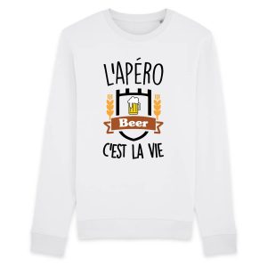 Sweat Adulte L’apero c’est la vie