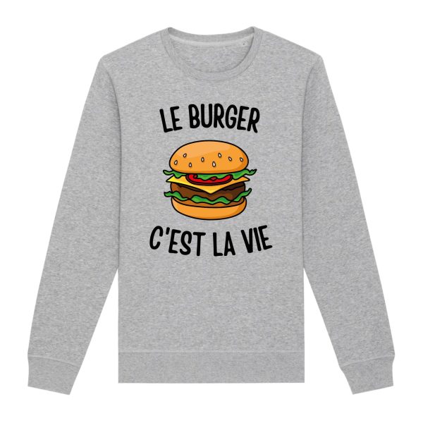 Sweat Adulte Le burger c’est la vie