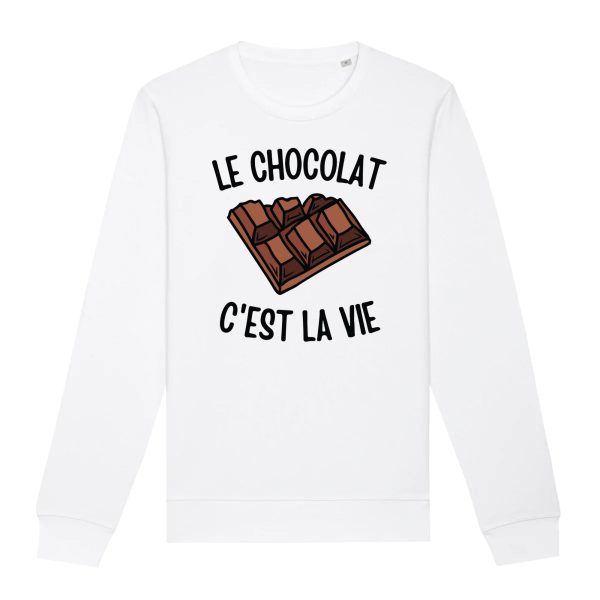 Sweat Adulte Le chocolat c’est la vie