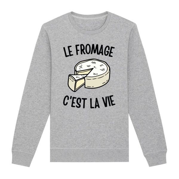 Sweat Adulte Le fromage c’est la vie