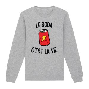 Sweat Adulte Le soda c’est la vie