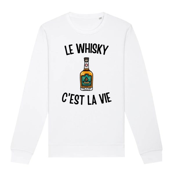 Sweat Adulte Le whisky c’est la vie