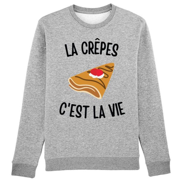 Sweat Adulte Les crepes c’est la vie