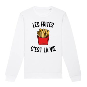 Sweat Adulte Les frites c’est la vie