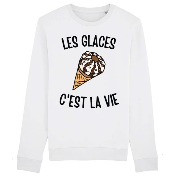 Sweat Adulte Les glaces c’est la vie