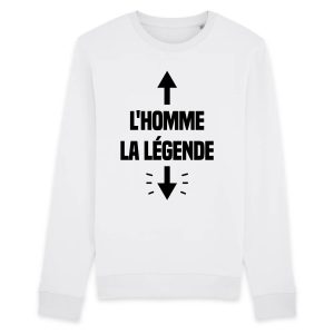 Sweat Adulte L’homme la legende