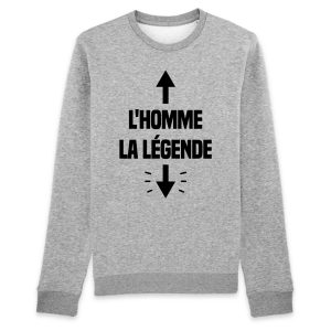 Sweat Adulte L’homme la legende