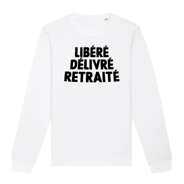 Sweat Adulte Libere delivre retraite