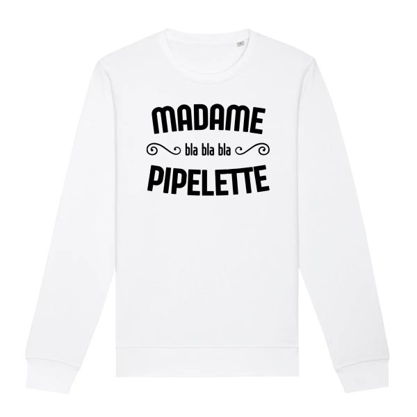 Sweat Adulte Madame pipelette