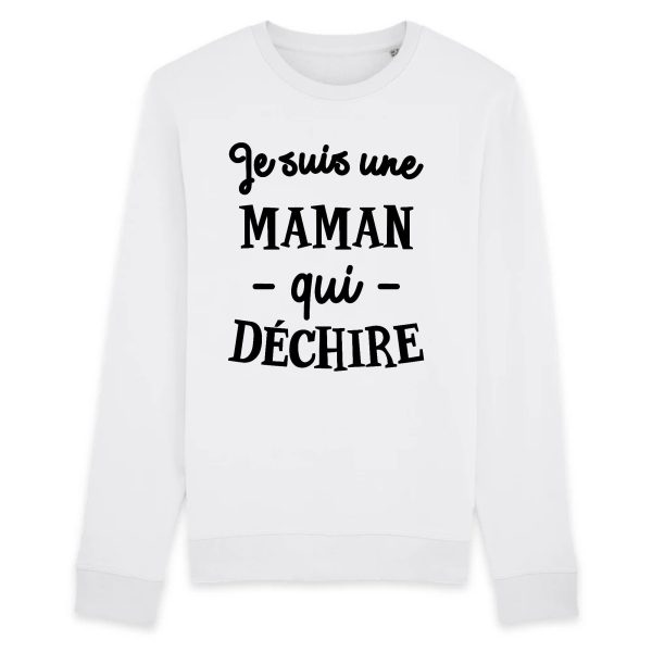 Sweat Adulte Maman qui dechire