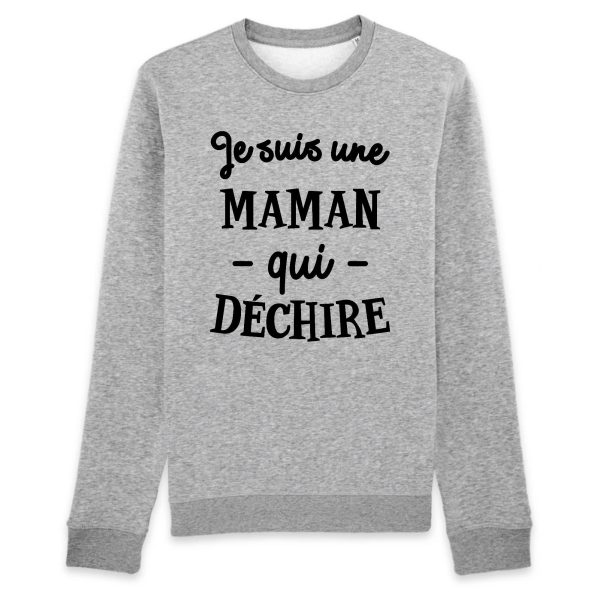 Sweat Adulte Maman qui dechire