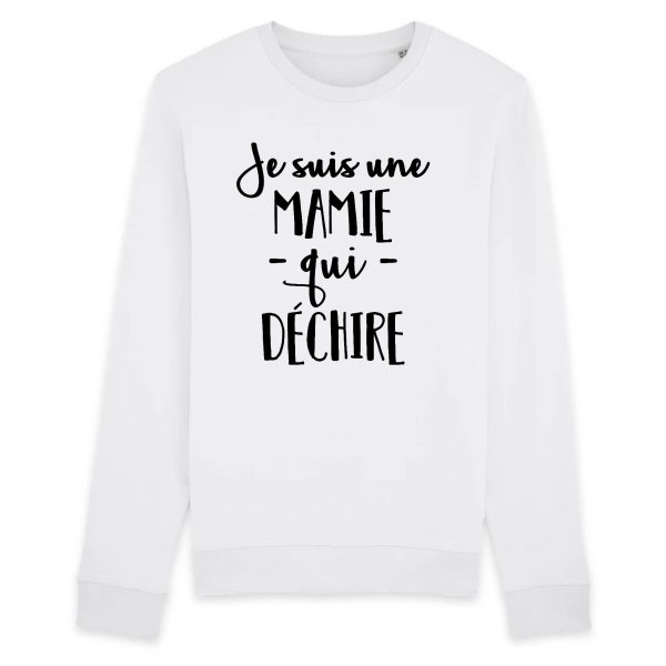 Sweat Adulte Mamie qui dechire