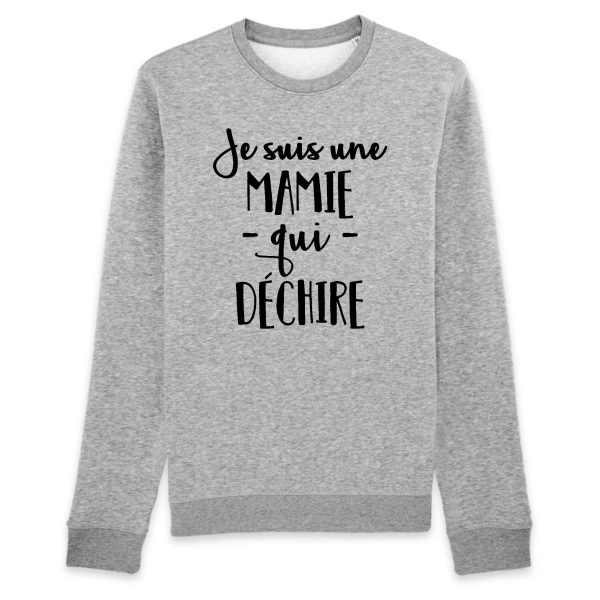 Sweat Adulte Mamie qui dechire