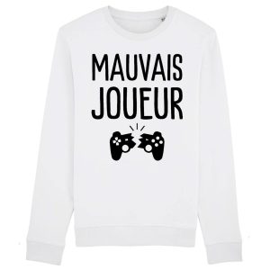 Sweat Adulte Mauvais joueur Sweat Adulte Mauvais joueur