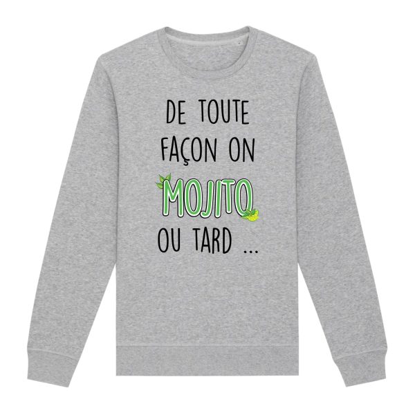 Sweat Adulte Mojito ou tard