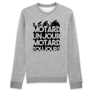 Sweat Adulte Motard un jour
