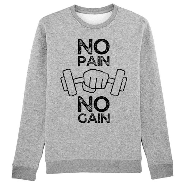 Sweat Adulte No pain no gain