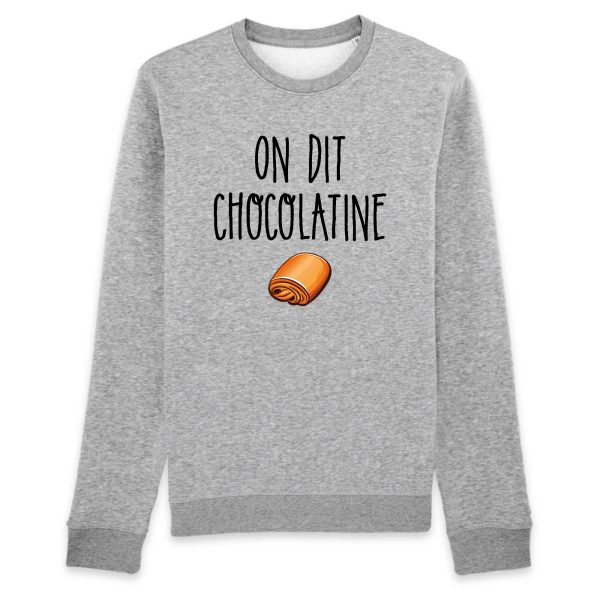 Sweat Adulte On dit chocolatine