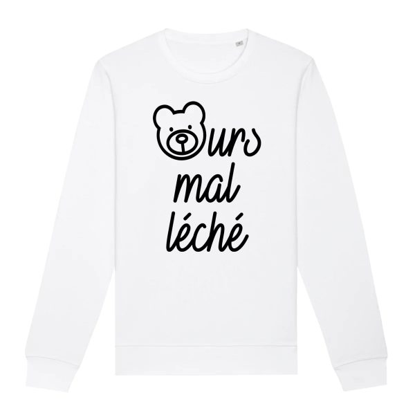 Sweat Adulte Ours mal leche