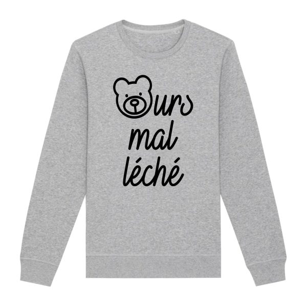 Sweat Adulte Ours mal leche