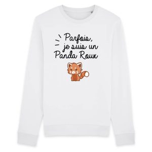Sweat Adulte Panda roux