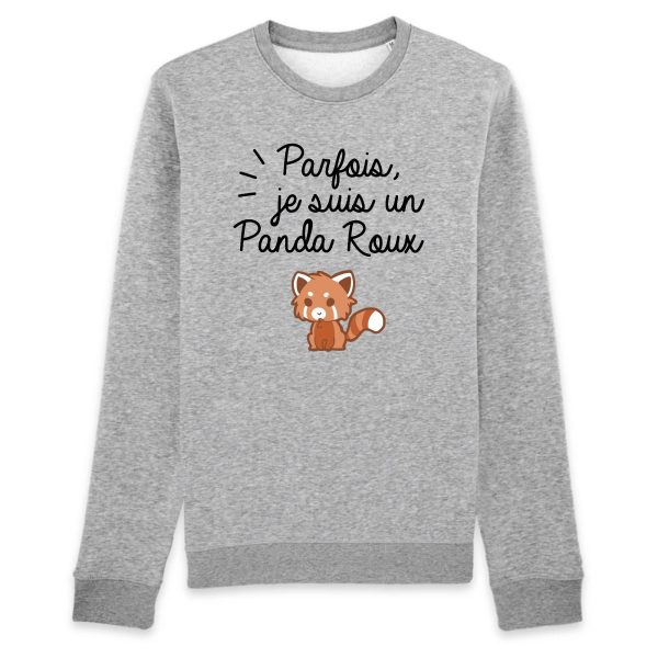 Sweat Adulte Panda roux