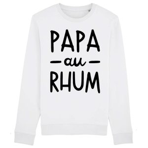 Sweat Adulte Papa au rhum