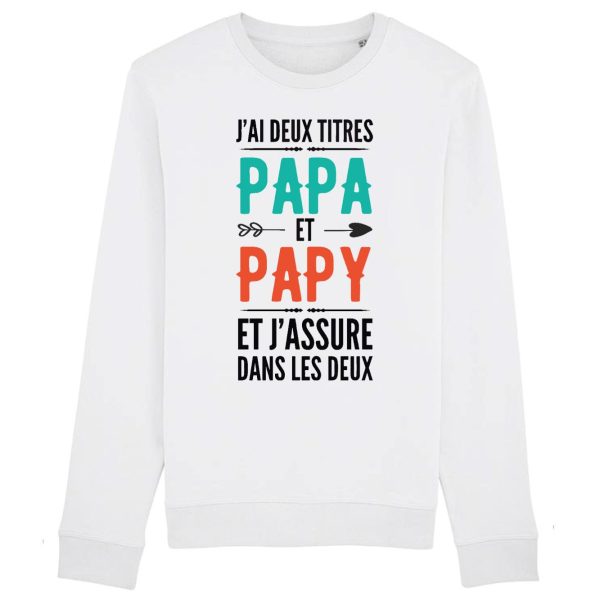 Sweat Adulte Papa et papy