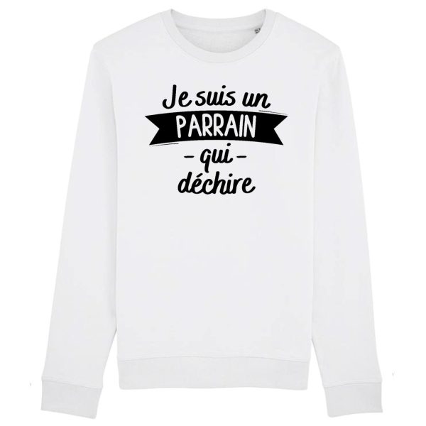 Sweat Adulte Parrain qui dechire