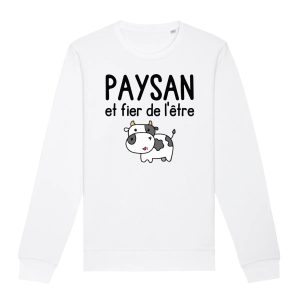 Sweat Adulte Paysan et fier de l’etre Sweat Adulte Paysan et fier de l’etre