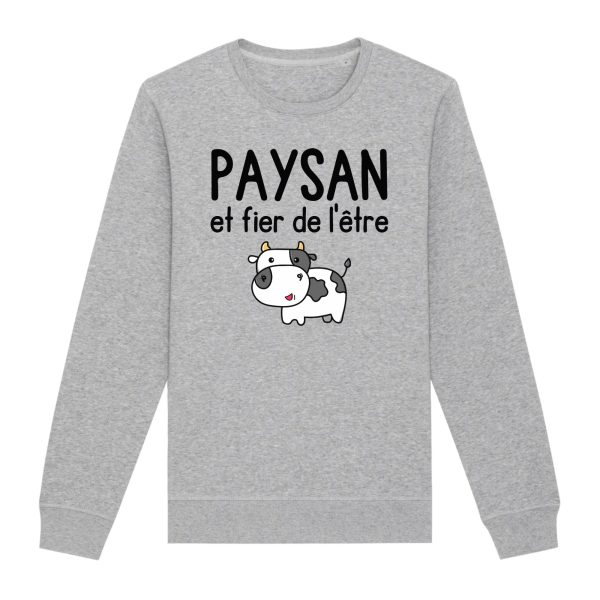 Sweat Adulte Paysan et fier de l’etre