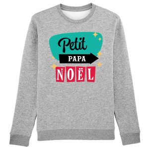 Sweat Adulte Petit Papa Noel