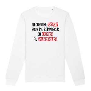 Sweat Adulte Recherche sosie du lundi au vendredi