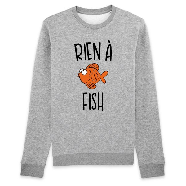 Sweat Adulte Rien a fish