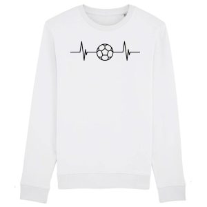 Sweat Adulte Rythme cardiaque foot Sweat Adulte Rythme cardiaque foot