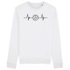Sweat Adulte Rythme cardiaque volley
