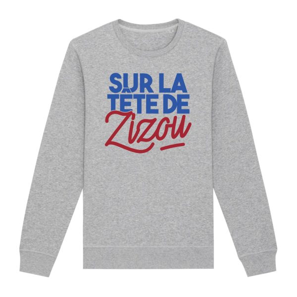 Sweat Adulte Sur la tete de Zizou