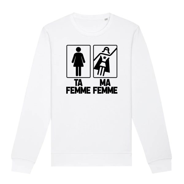 Sweat Adulte Ta femme ma femme