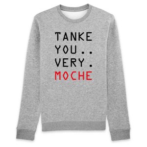 Sweat Adulte Tanke you very moche