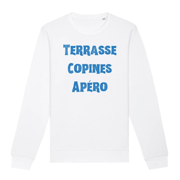 Sweat Adulte Terrasse copines apero