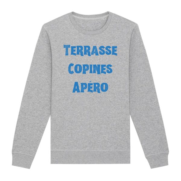 Sweat Adulte Terrasse copines apero