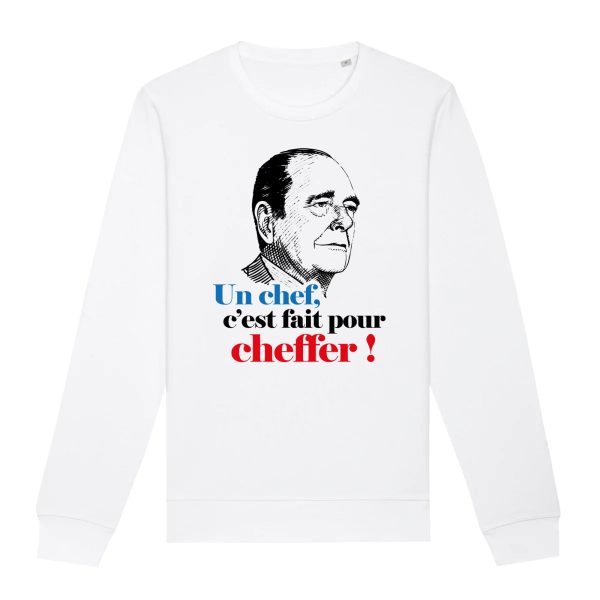 Sweat Adulte Un chef c’est fait pour cheffer