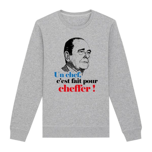 Sweat Adulte Un chef c’est fait pour cheffer